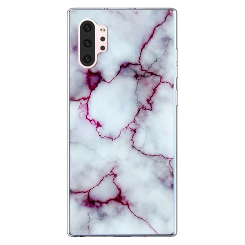 Чехол с мраморными цветами для samsung Galaxy Note 10 Pro, чехол для samsung Galaxy A50 A70 A20e A30 A40, прозрачный чехол с геометрическим рисунком ананаса