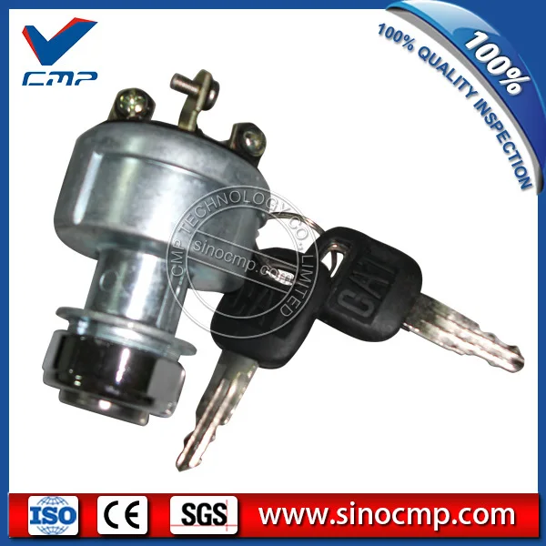 Переключатель зажигания SINOCMP 320C для экскаватора 9G 7641 9G7641 с 2 ключами и 4