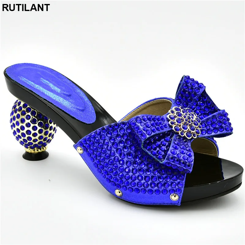 Новейший дизайн летние туфли на высоком каблуке для женщин нигерийские женские