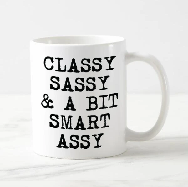 Забавная кружка классная и немного умная для кофе необычная креативная Sarcasm