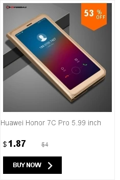 Для Coque huawei Honor 7C чехол на Honor 7C крышка Hforor Жесткий PC подставка силиконовая гибридная Броня задняя защита черный противоударный