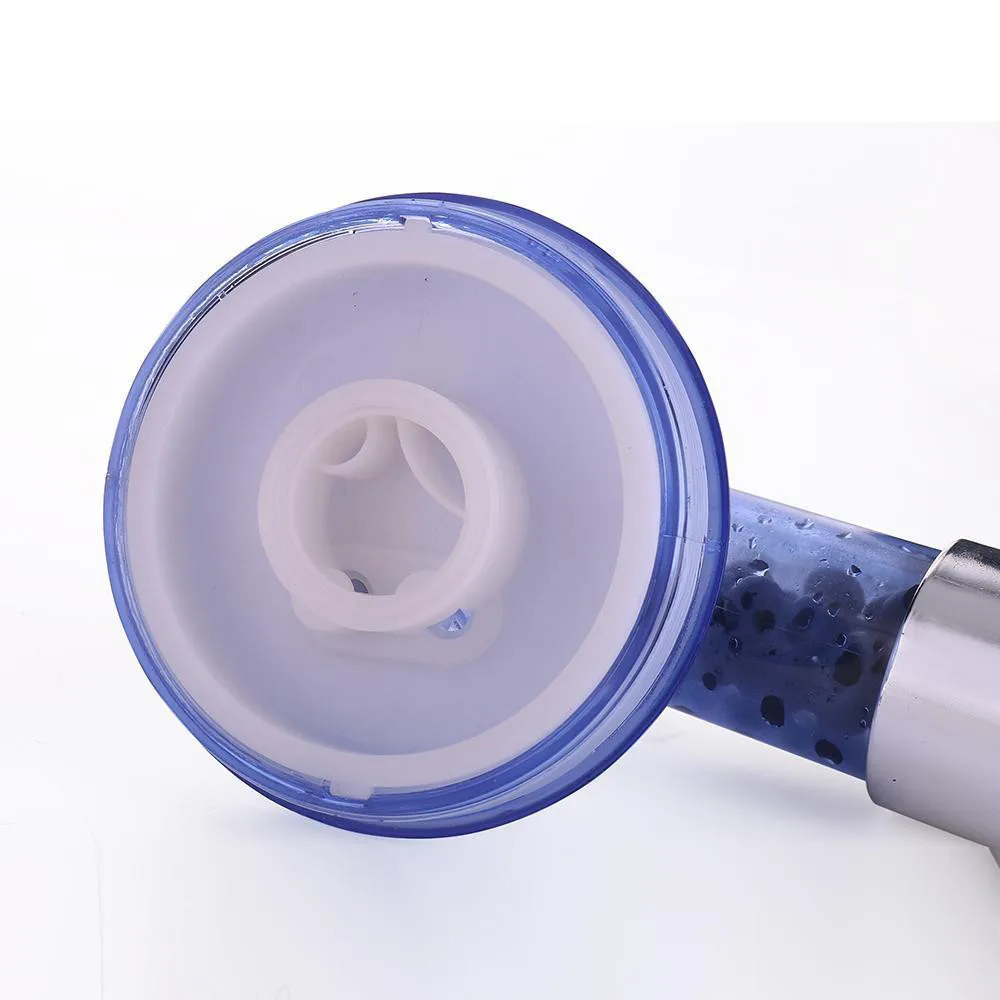 Головка для душа регулируемая 3 режима высокое давление каменный поток ручная