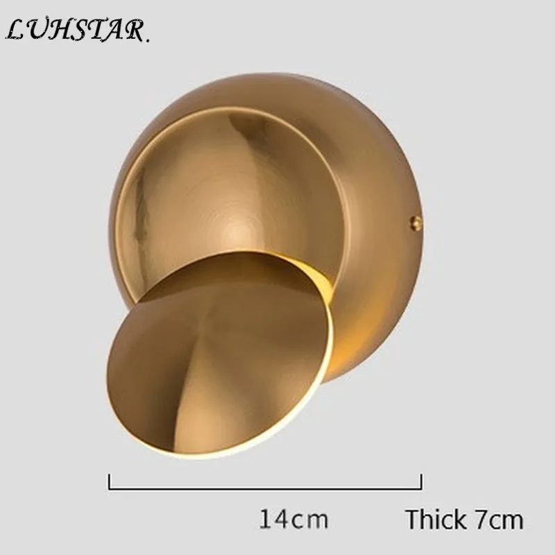 

Modern Iron Art Rotating Wall Lamp Bedroom Bedside Lamp Wall Decor Wall Light Corridor Aisle Study LED Home Deco Indoor Lighting