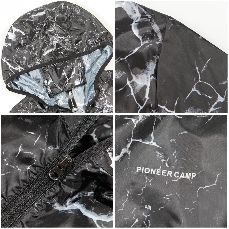 Мужская камуфляжная куртка Pioneer camp летняя ультратонкая дышащая для защиты от