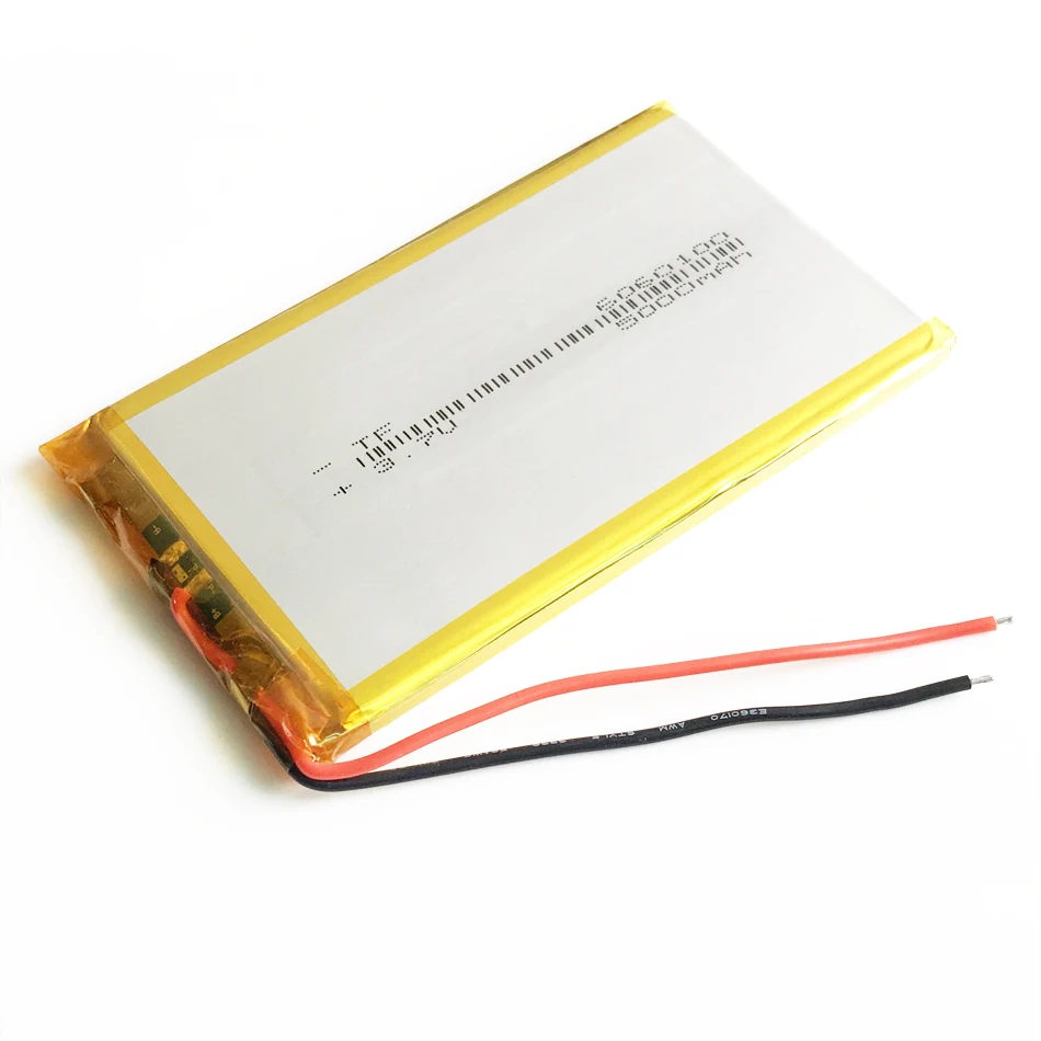 5 шт 3 7 V 5000mAh 6060100 полимер литий-Липо аккумуляторная батарея для GPS PSP DVD PAD