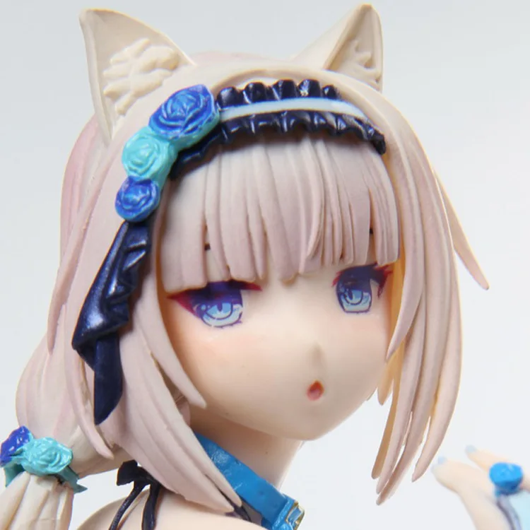 Новая родная NEKOPARA Vol.1 Soleil открылась Chocola& Vanilla Sexy Girl ver. 1/7 Аниме ПВХ фигурка Модель Brinquedos игрушка 23,5 см