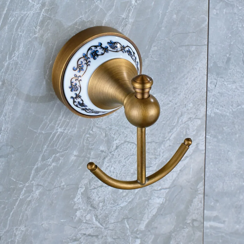 Бесплатная доставка керамическая декоративная вешалка для банного полотенца