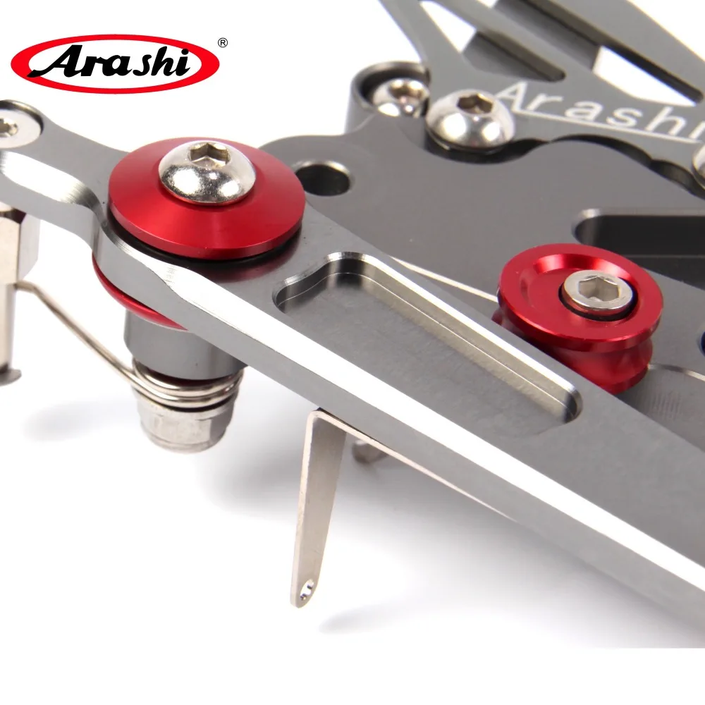 Араши для TRIUMPH Speed Triple 1050 2005-2010 CNC Регулируемые подножки Rider Rearset Rest 2006 2007 2008 2009 Silver |