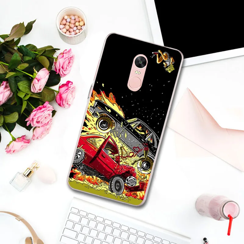 Чехол для телефона Kill Bill Art мягкий силиконовый чехол из ТПУ Для Xiaomi Mi Redmi Note 3 3S 4 4X 4A