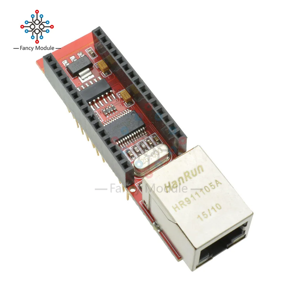Сетевой экран V1.0 ENC28J60 для Arduino Nano V3 Ethernet-экран RJ45 HR911105A модуль веб-сервера с