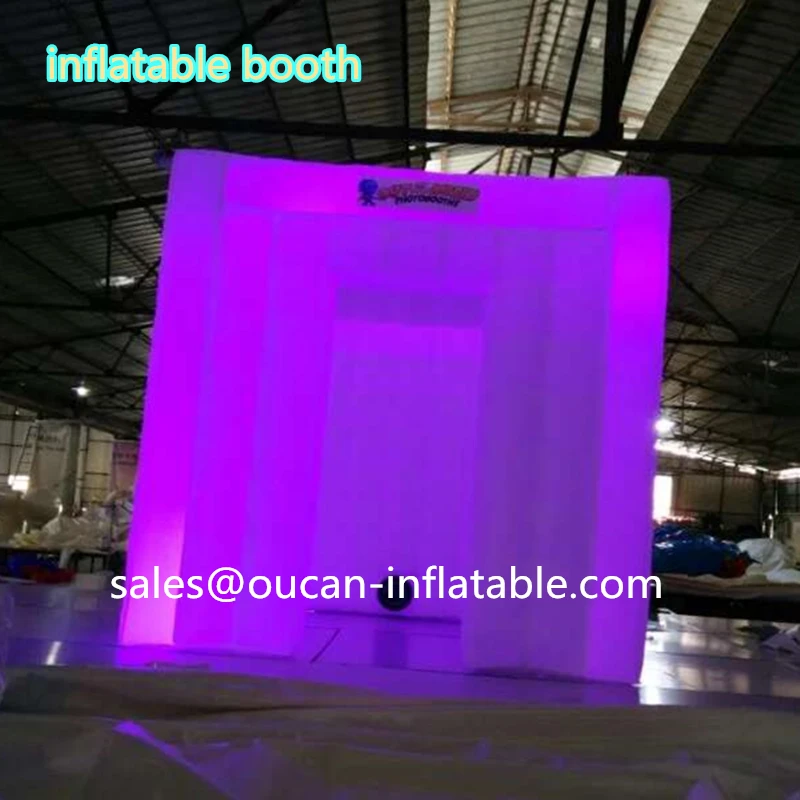 

Free shipping Best quality Portable inflatable photobooth cube tent