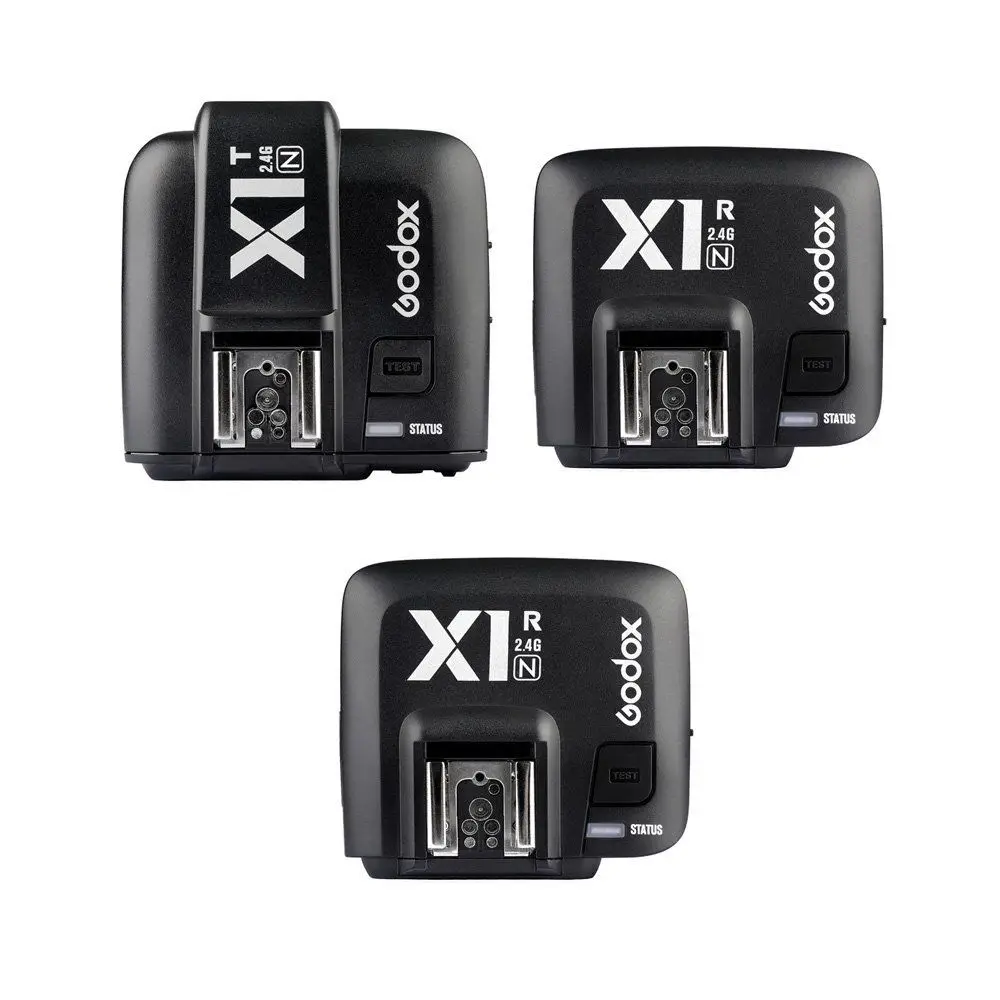 Godox X1N TTL 2 4G беспроводной передатчик x приемник комплект для Nikon D800 D3X D3 D2X|godox x1n|godox