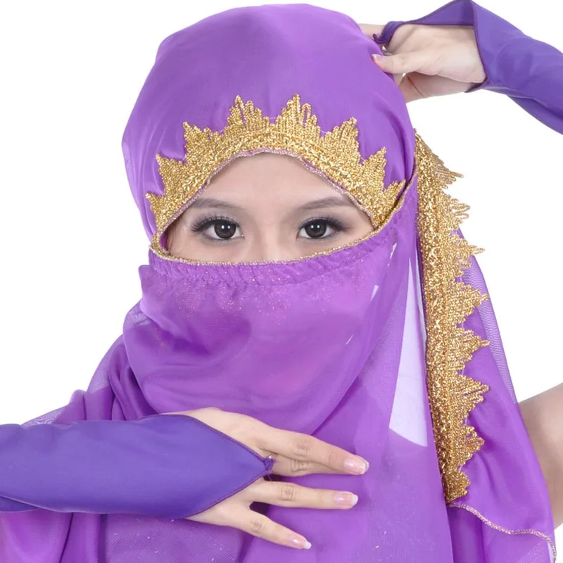 Женская Фата для танца живота белая шифоновая 2020x70 см 150|belly dance accessories|dance accessoriesbelly