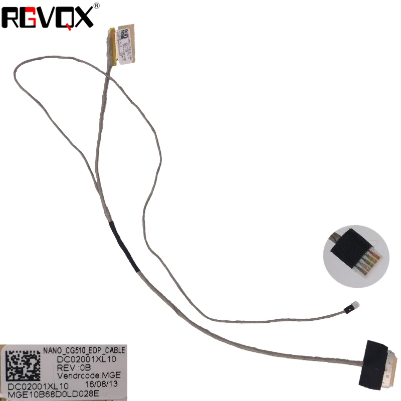Новый ЖК кабель для ноутбука Lenovo IdeaPad 100 15IBD 15LBD 15 6 &quot30Pin PN: DC02001XL10 ноутбук LVDS
