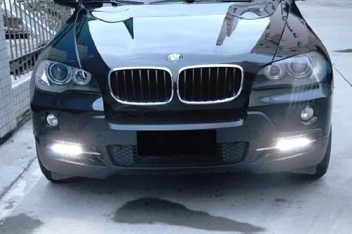 2x Pour для 07 10 Bmw E70 X5 светодиодный DRL Feux De Jour Diurne лампе Eclairage дневного света|e70 x5|bmw x5 e70