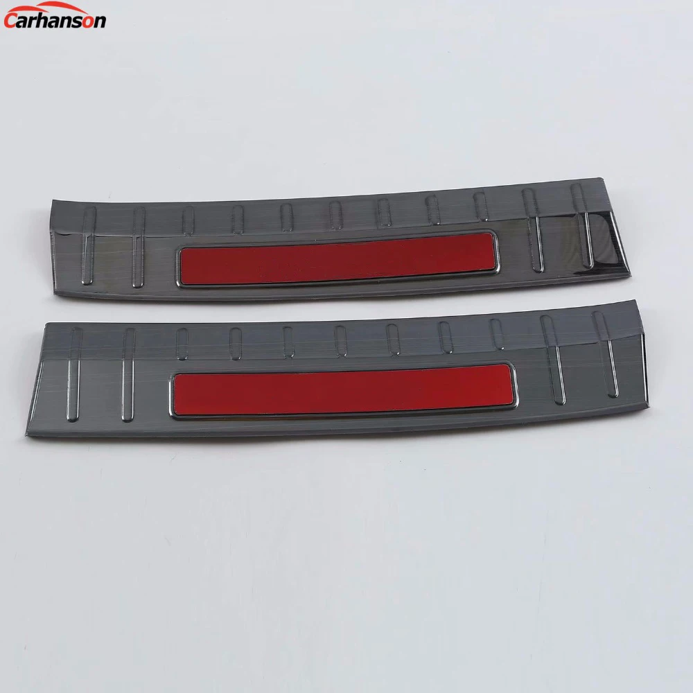 Для T ROC автомобильные аксессуары Отделка багажника порога протектор укладки