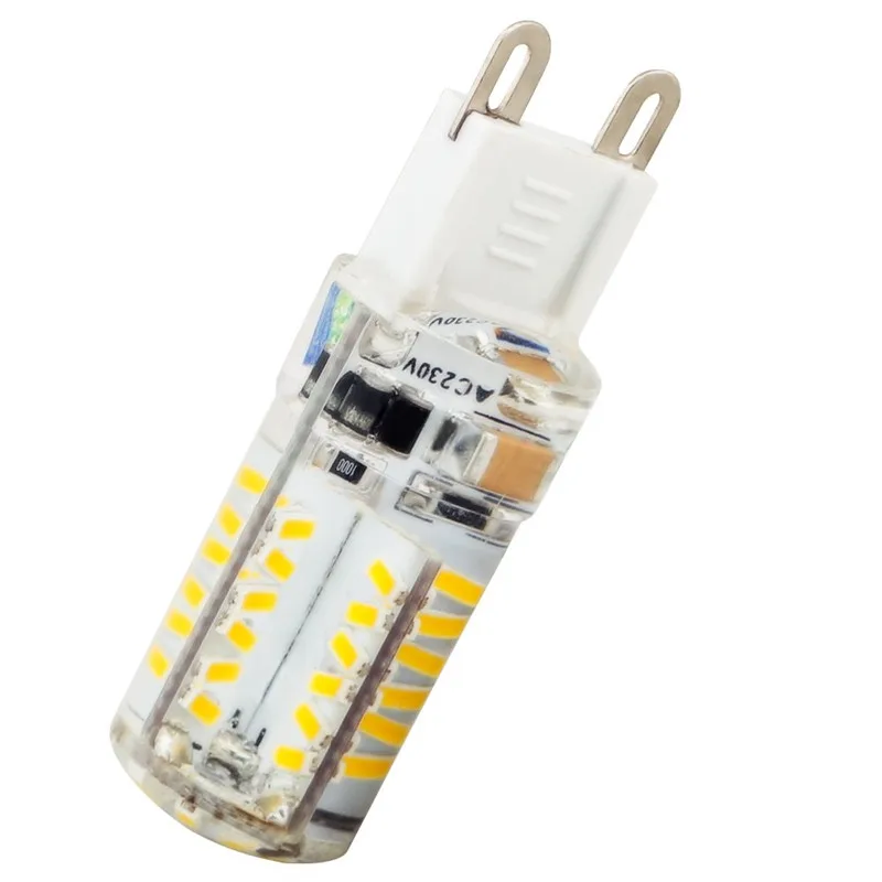 Фото Люстра Источник света 220 В G9 База 58 Светодиодная лампа SMD 3014 4 5 Вт эквивалент 30 Люстра Источник света 220 В G9 База 58 Светодиодная лампа SMD 3014 4 5 Вт эквивалент 30
