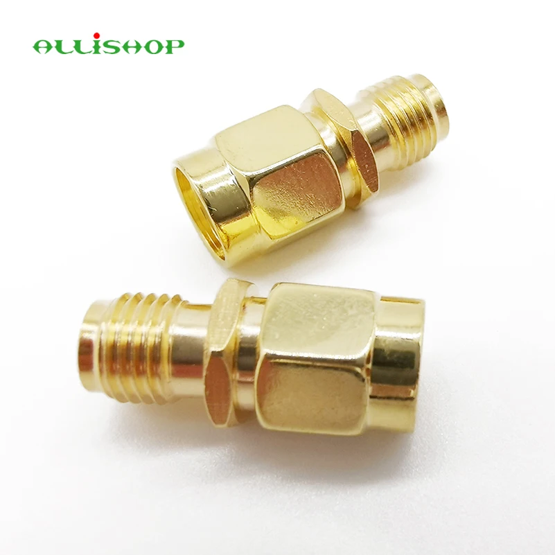 ALLiSHOP RF SMA разъем SMA женский к RP SMA штекер инструменты для наращивания волос Адаптер Позолоченные прямо Коаксиальный RF адаптеры
