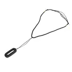 DIY вязаное модное ожерелье с резиновым подвесным держателем для часов Xiaomi Mi Band 2