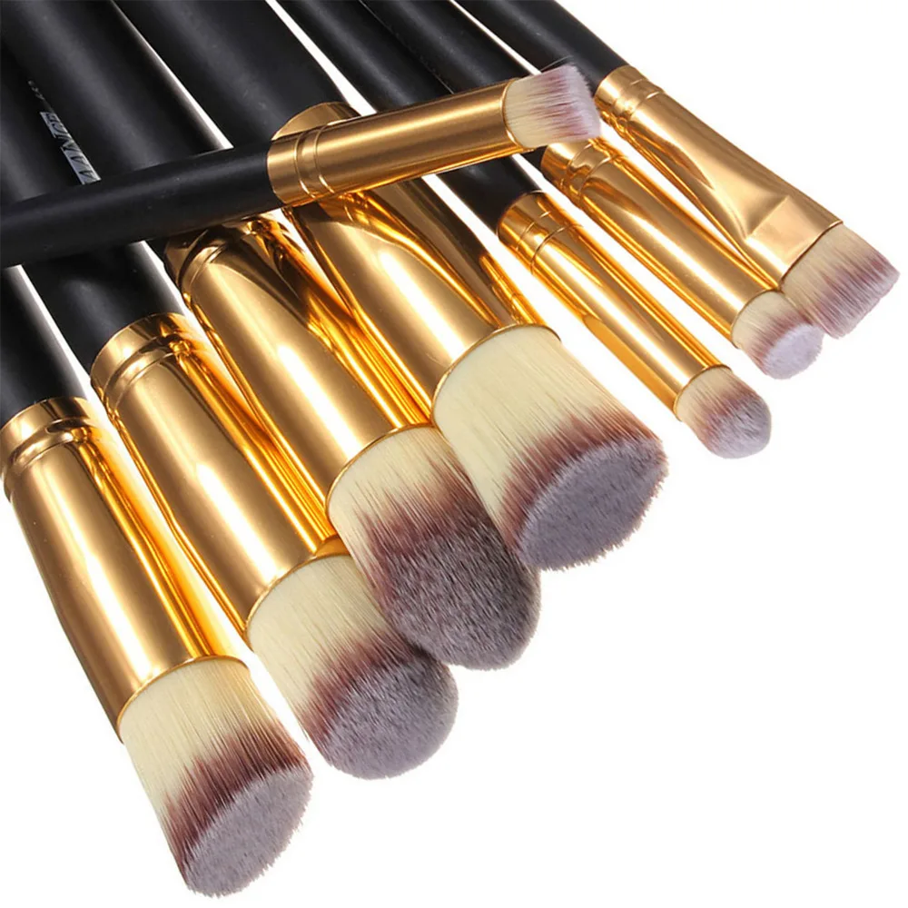 Pro 8 шт./компл. набор кистей для макияжа Maquiagem Beauty Foundation Пудра Тени век Косметика
