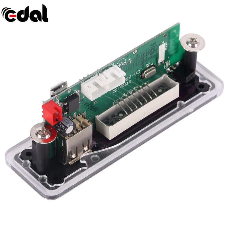 Модуль платы удаленного декодирования новейшая Bluetooth MP3 Плата с разъемом для