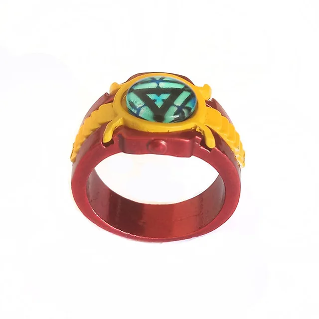 Мстители Железный человек кольца танос с светящимся освещением ночь светится