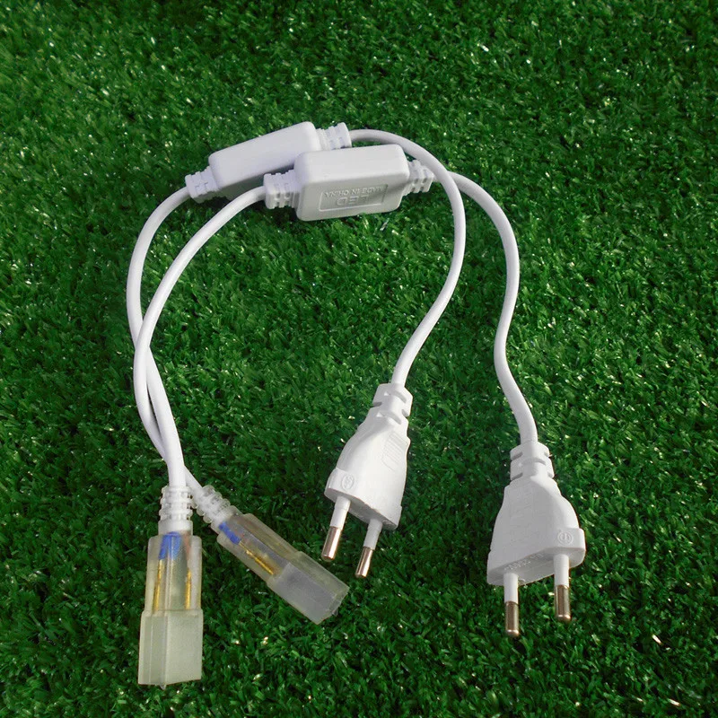 Светодиодный ленты Разъем/светодиодный Газа 220 v разъем для 5050 V светодиодный