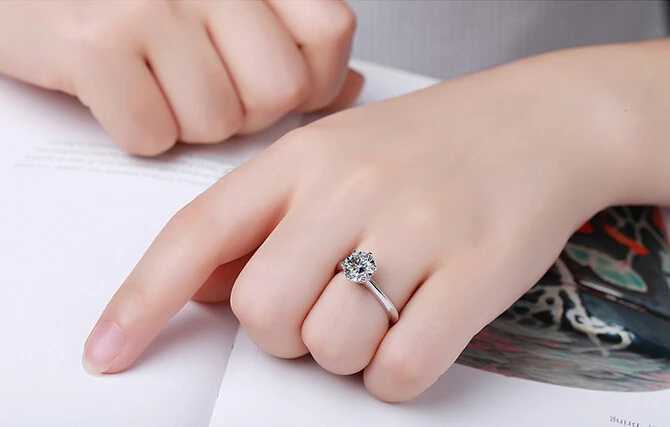 Женское кольцо из серебра 925 пробы с фианитами|ring crazy|ring greenring of light led replacement |