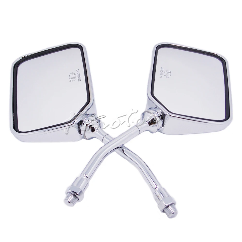 

Motorcycle Rearview Side Mirrors 10mm thread Universal for Honda Yamaha Suzuki Kawasaki Street Bike Scooter Cruiser Chopper