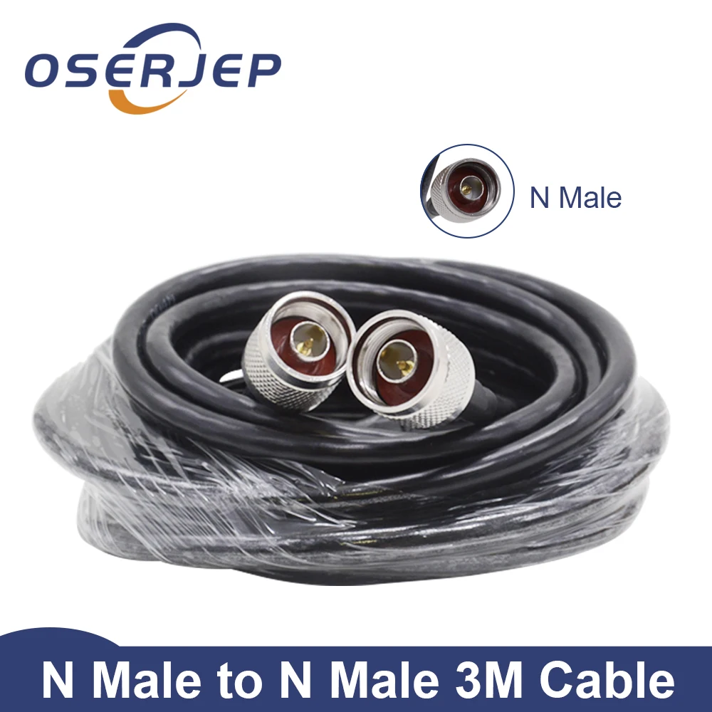 3 Meters 50-5 кабель для 2g 3g 4G 900 1800 2100 сигнал boster повторитель yagi log omni потолочная антенна сплиттер питания - Цвет: 3 Meters