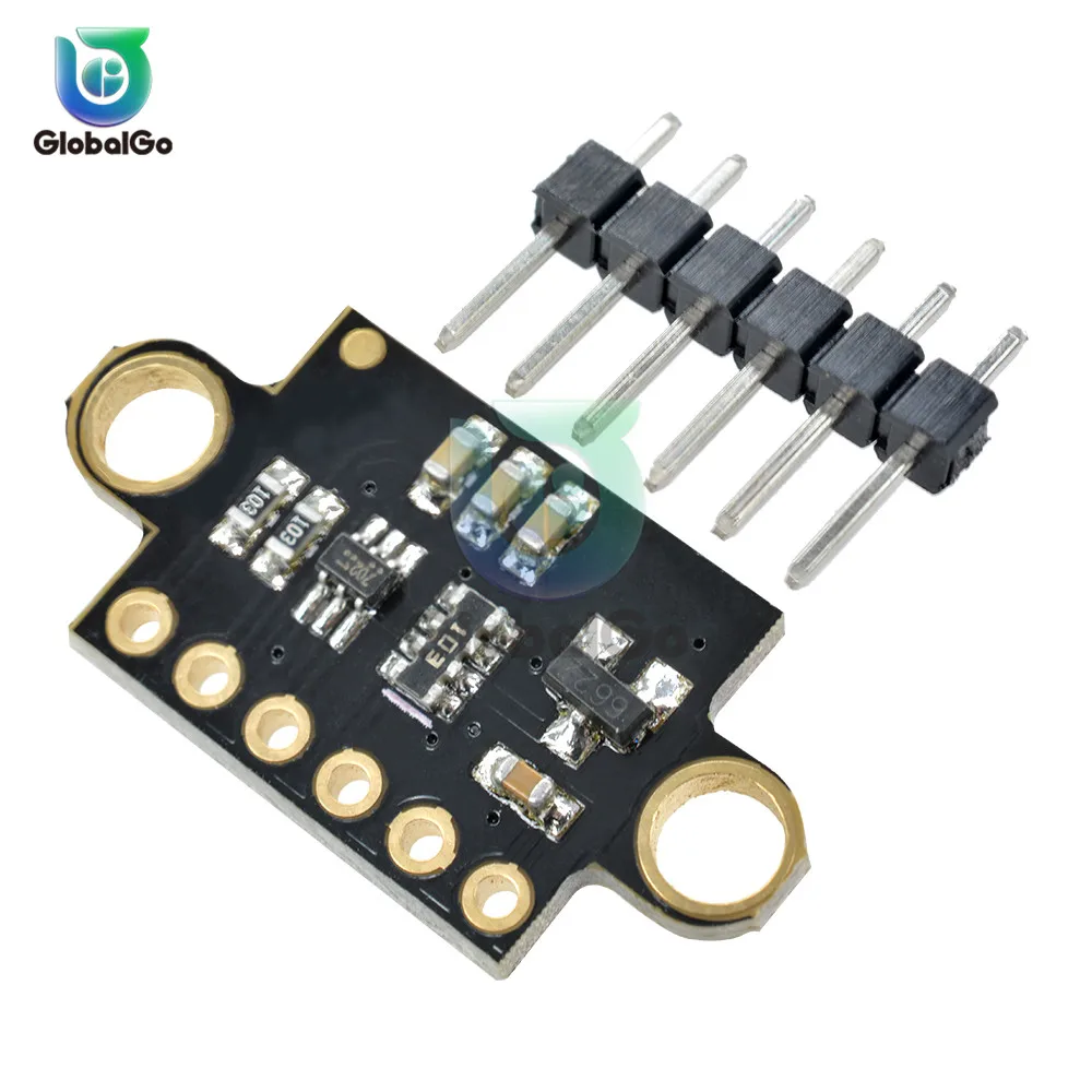 VL53L1X Laser Ranging Flight Time Sensor Module Male 6Pin Connector Distance 400cm Measurement Extension Board CJMCU-531 | Инструменты