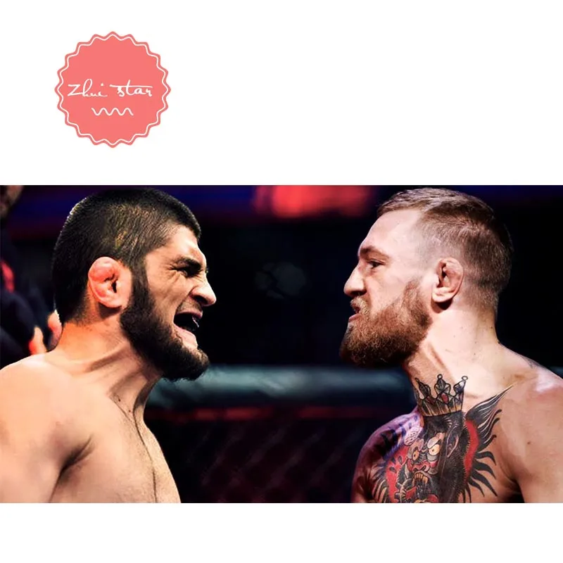 100% 5D алмазная картина Conor McGregor Vs. Khabib Nurmagomedov набор стежков полная Алмазная мозаика