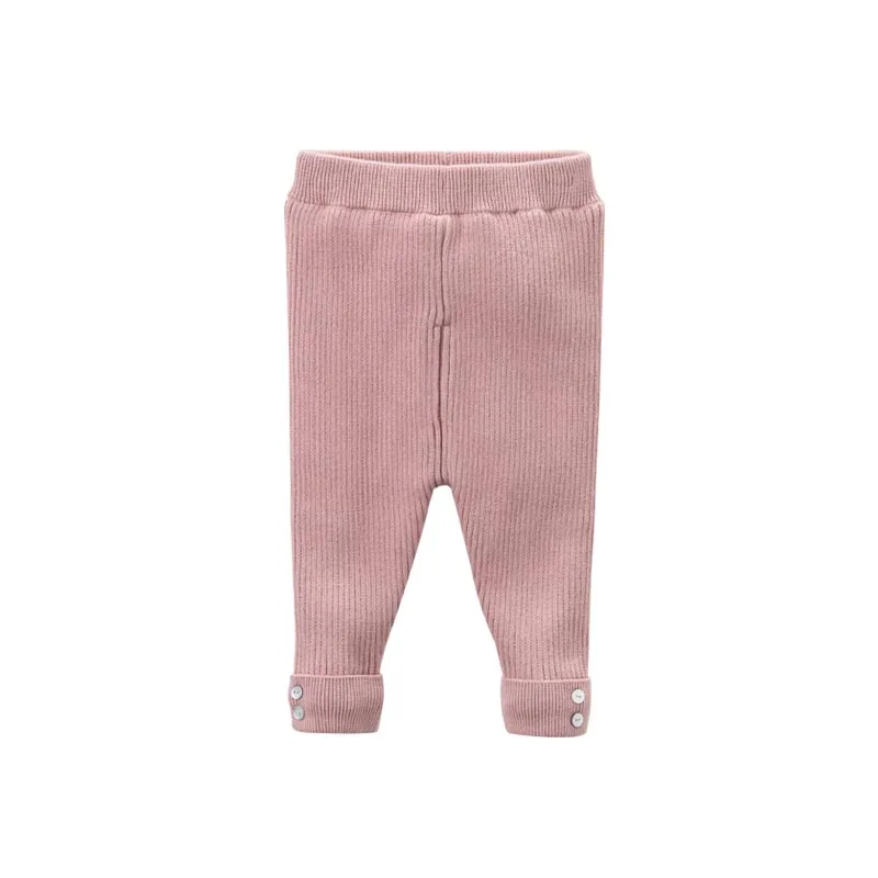 dark pink DB6495 dave bella/унисекс; сезон осень-зима; модные длинные штаны для маленьких мальчиков и девочек; детские брюки для малышей - Цвет: dark pink