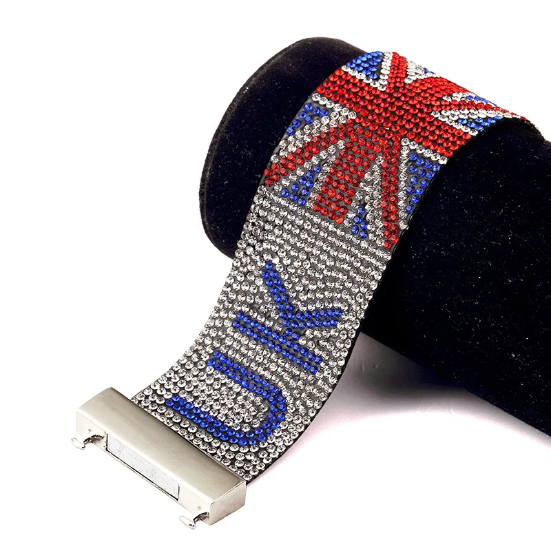 2017 новая мода высокое качество певица ночного клуба метров слово кристалл рука с