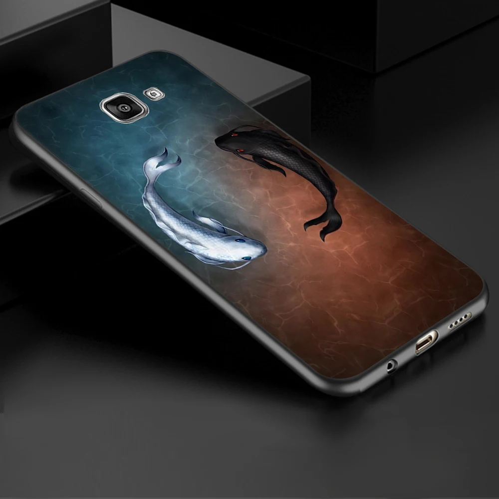Heart Case For Samsung Galaxy A8 A6 Plus 2018 A9 Star Lite A5 A510 A3 A310 A7 A710 2016 Space Rose Pattern TPU Back Cover Cases |