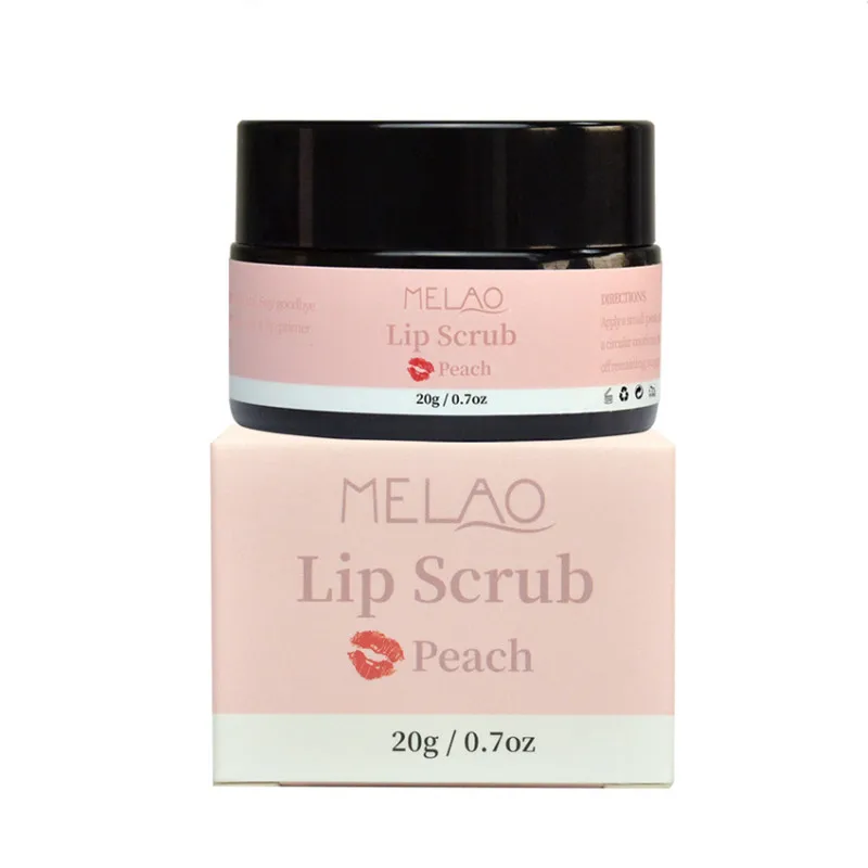 Мелао органические отшелушивающие Сахарные скрабы сухие губы увлажняет свежие