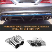 CLA углеродного волокна Автомобиль отдел губ спойлер подходит для Mercedes Benz C117 W117 CLA45 CLA 45 CLA45 AMG