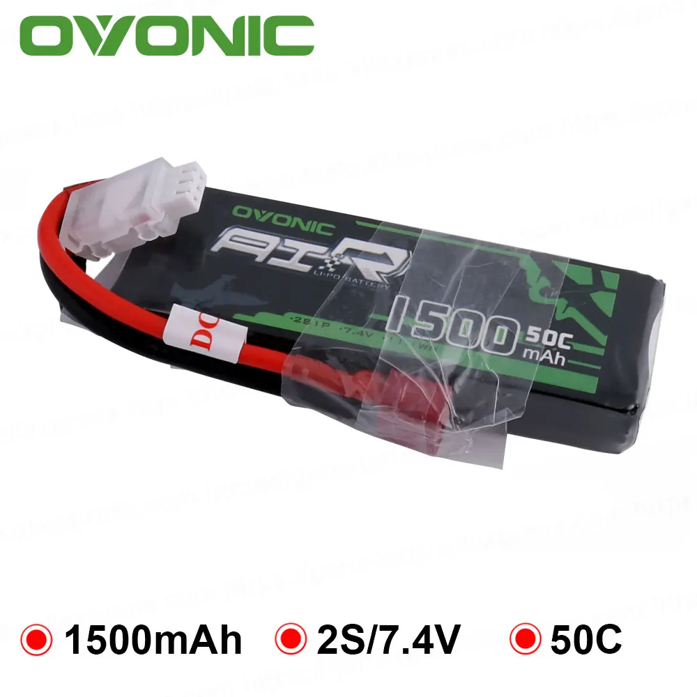 2 упаковки ovoic 8000mAh 4500mAh 5500mAh 3000mAh 2200mAh 50C 6S 4S 3S 2S Lipo аккумулятор для RC Heli Quad самолета автомобиля лодки - Цвет: 1500mAh 3S 50C
