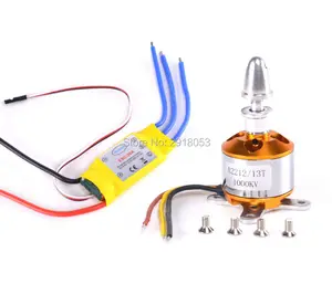 A2212 1000 кв Бесколлекторный двигатель 13T + 30A регулятор скорости ESC для самолета RC Квадрокоптер гексакоптер Мультикоптер