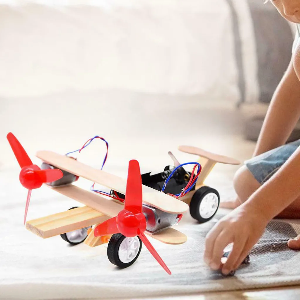 DIY Дети Наука Образование игрушки для экспериментов модель планера