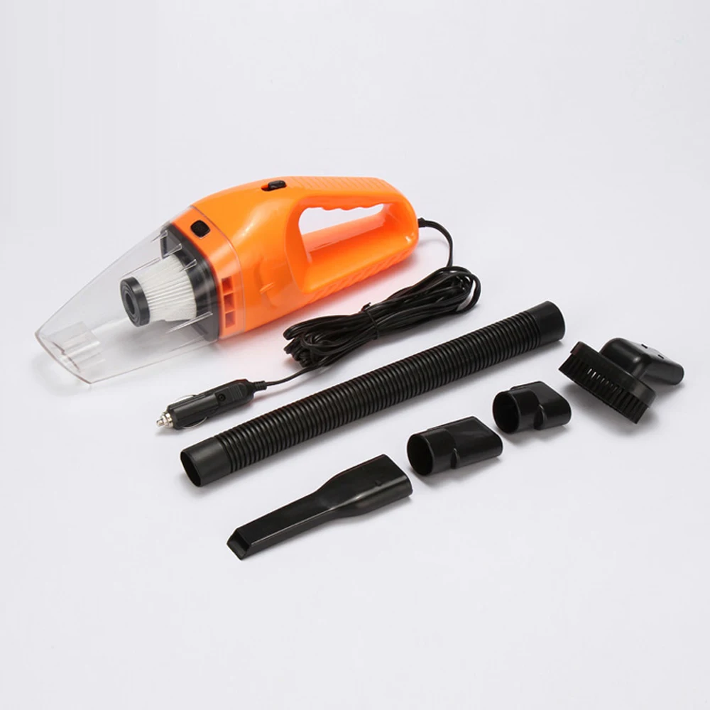 Портативный пылесос для автомобиля двойного использования с функцией влажной и
