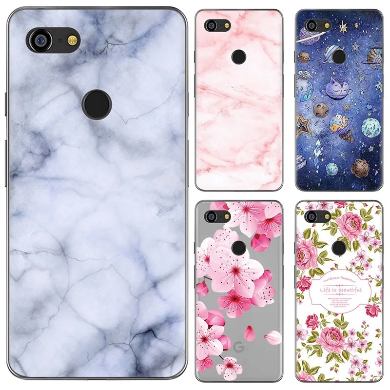 Силиконовый чехол для Google Pixel 3 2 XL из мягкого ТПУ задняя крышка телефона 3XL 2XL Funda