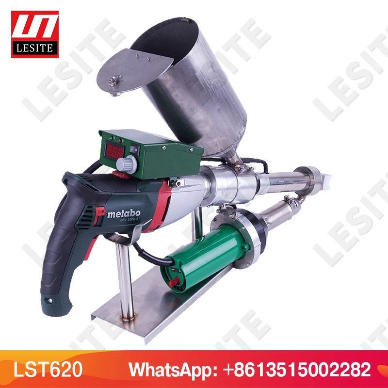 Preise Kunststoff Granulat Extrusion Schweißer Kunststoff Pellet Extruder Gun Handheld Extruder Maschine LST620 LESITE