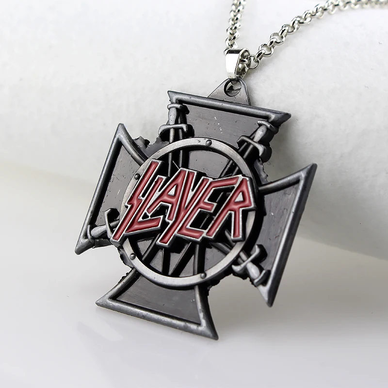 Хит американская Скорость металла ленточной ожерелье SLAYER убийца трэш метал рок