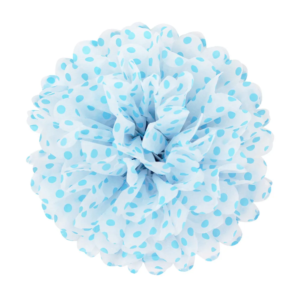 20 шт. синий комплект украшений для вечеринки бумажные фонарики/бумажные