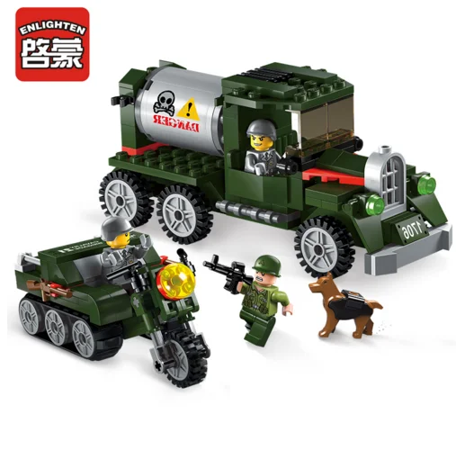 Enlighten модели Здание игрушка Совместимость с LEGO Лего Legos Конструктор E1706 223 блок