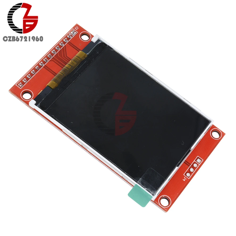 240x320 2,4 дюймов TFT lcd последовательный порт SPI модуль DC 3,3 V 5V PCB адаптер ILI9341 2," ЖК-дисплей Белый Micro SD слот для Arduino