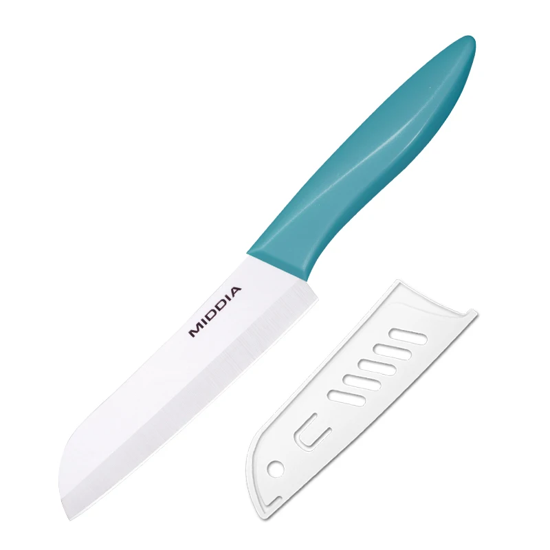 5 дюймов кухонный керамический нож Santoku нож для суши резки Ножи с оболочкой