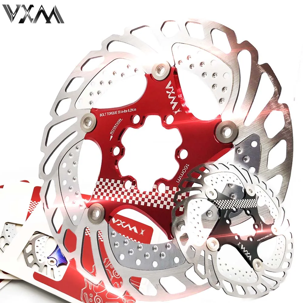 Охлаждающий диск для велосипеда VXM плавающий ледяной ротор MTB дорожного 203 мм 180 160