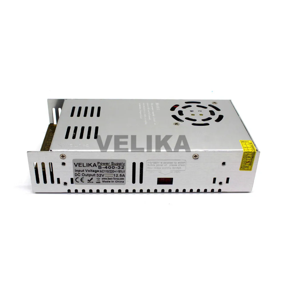 Регулируемый источник питания DC32V 12.5A 400W SMPS трансформаторы 220V 110V AC к драйвер для CNC